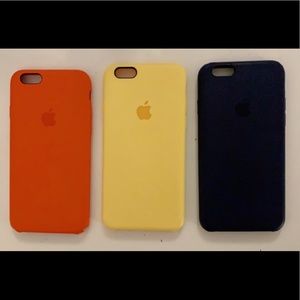 3 iPhone 6 and 6s Apple Cases